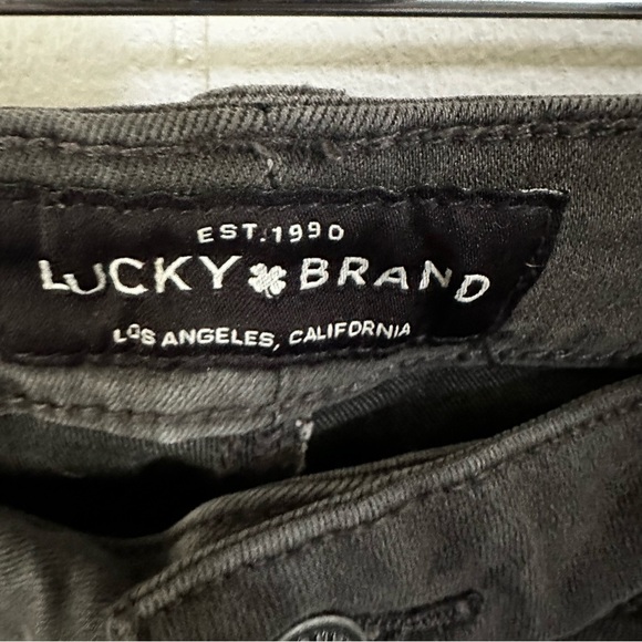 Lucky Brand Black Straight Leg Jeans - Picture 4 of 5